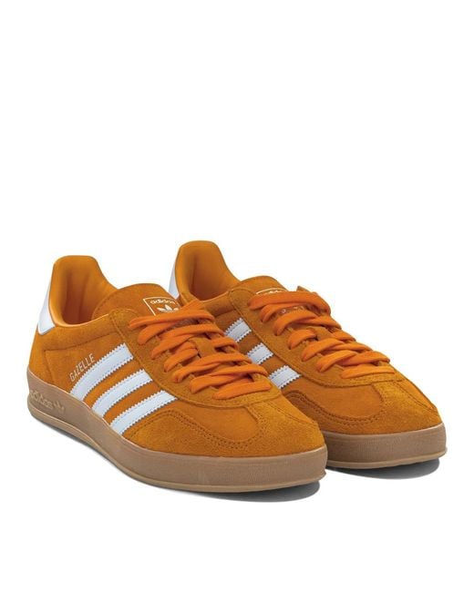 Adidas Originals Brown "Gazelle Indoor" Low Sneakers for men