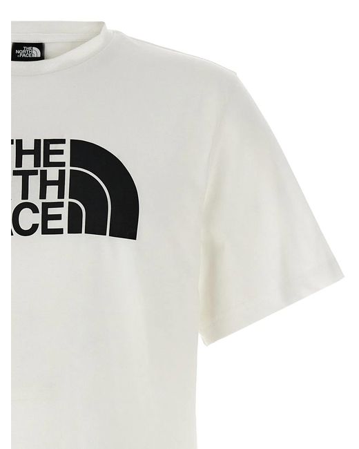 The North Face White 'Easy Tee' T-Shirt for men