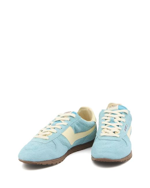 Autry Blue Windspin Sneakers