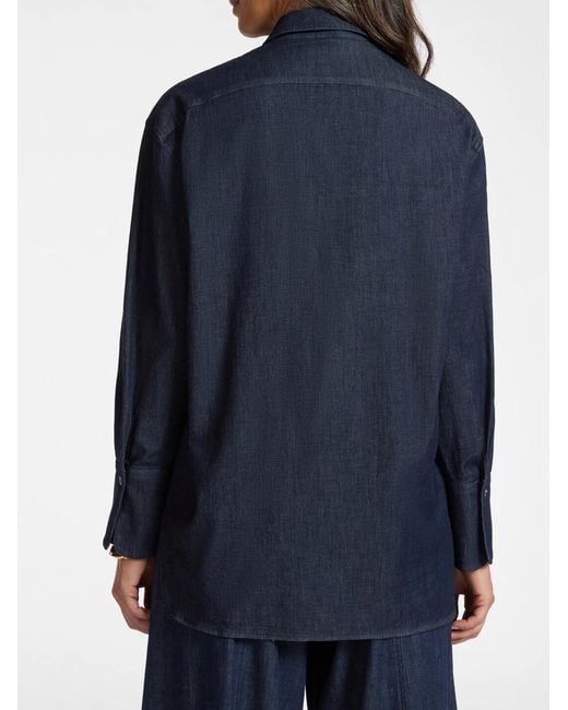 Elena Miro Blue Camicia