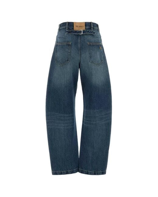 The Attico Blue Denim Jeans