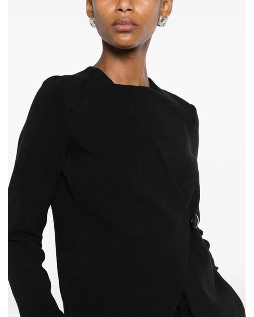 Emporio Armani Black Cotton Jacket