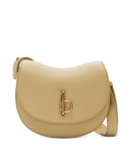 Burberry Natural Leather Small Rocking Horse Shoulder Bag