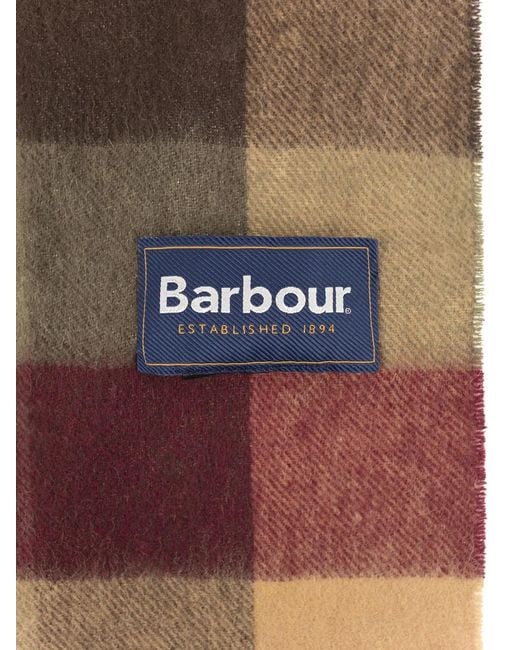 Barbour Red Tattersall for men