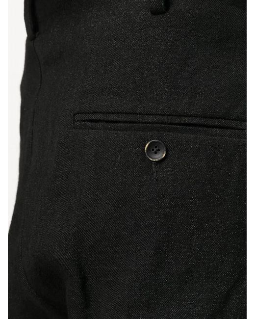 Uma Wang Black Pooja Pants for men