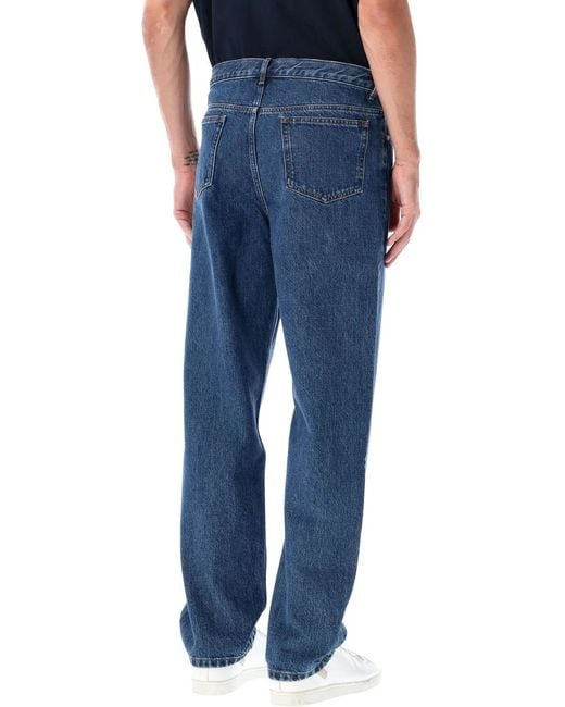 A.P.C. Blue Fairfax Jeans for men