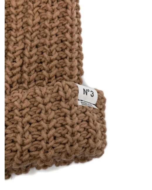 Maison Mihara Yasuhiro Brown Bedwin Huge Beanie