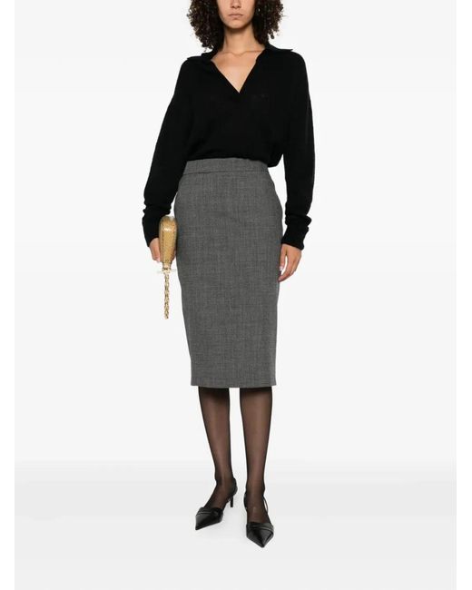Tom Ford Black Cashmere Silk Sweaters