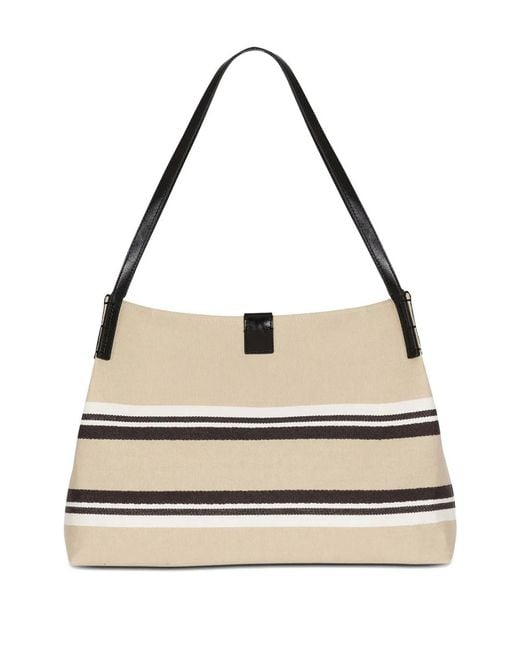 Balmain Metallic Open Tote Large