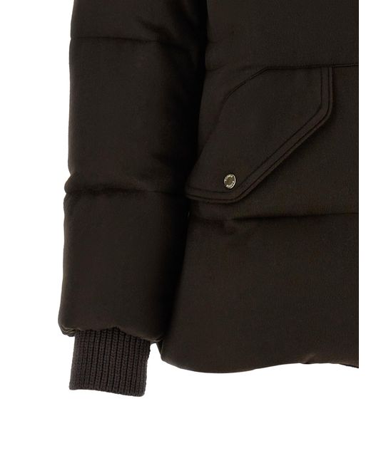 Moorer Black 'Attica' Down Jacket