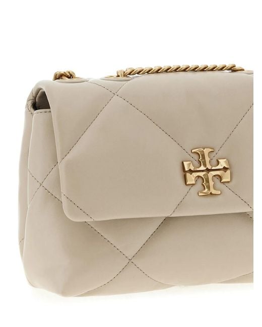 Tory Burch Natural 'Kira' Small Shoulder Bag