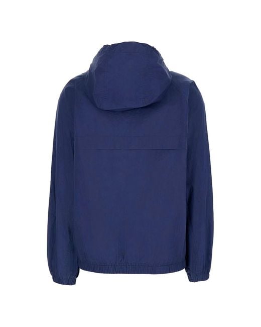 DUNST Blue Windbreaker Blouson Jacket