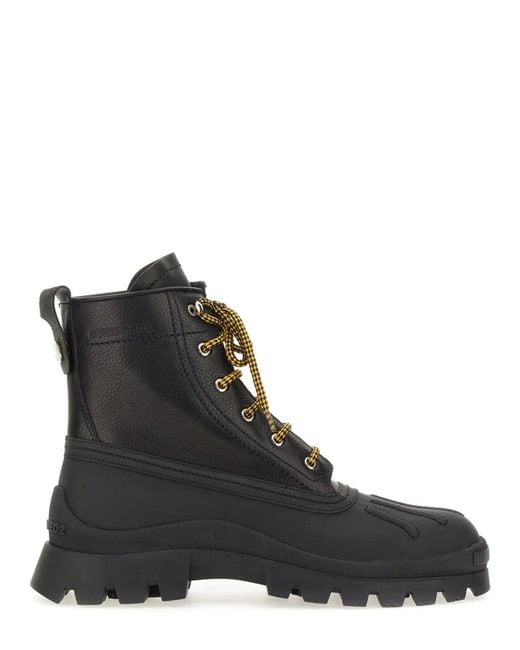 DSquared² Black Boot Canadian for men