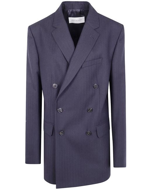 Dries Van Noten Blue "Bafya" Jacket