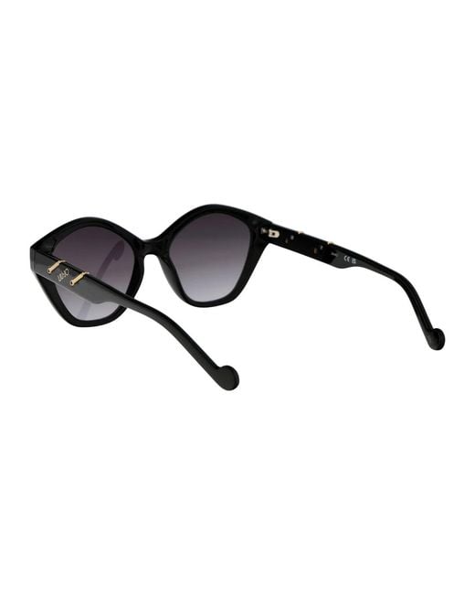 Liu Jo Black Acetate Sunglasses