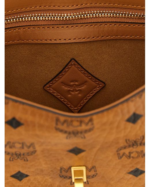 MCM Brown 'Tracy' Shoulder Bag