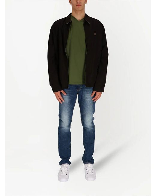 Polo Ralph Lauren Black Bi Swing Wb Lined Jacket for men