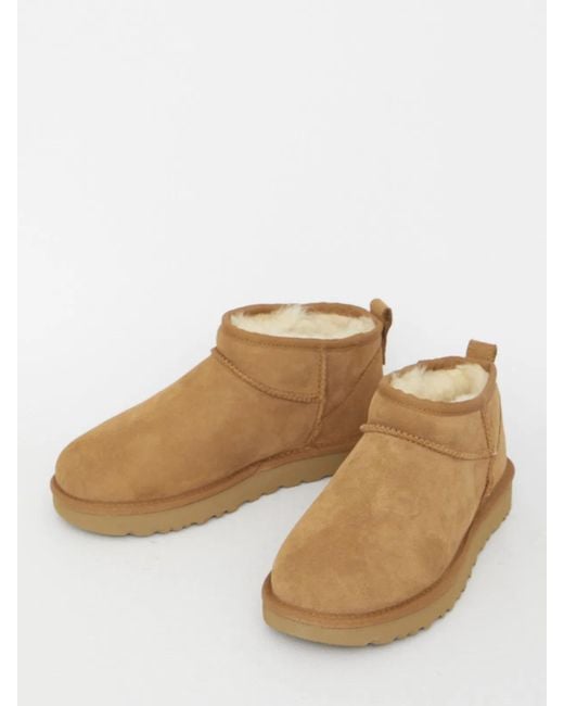 Ugg Brown Classic Ultra Mini