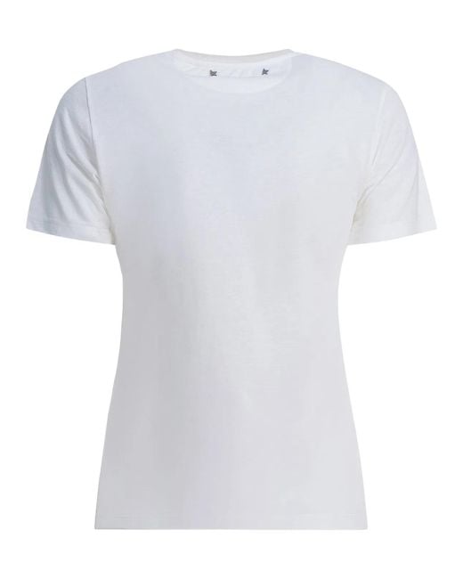 Golden Goose Deluxe Brand White Viscose T-Shirt
