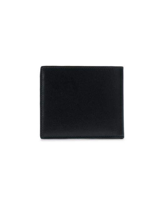 Saint Laurent Black Cassandre East/West Wallet for men