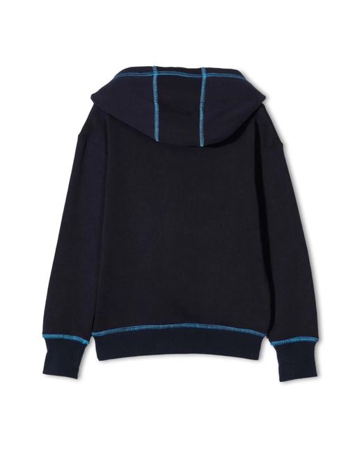 Marc Jacobs Blue Felpa Con Cappuccio