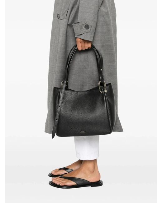 Furla Black Nuvola M Tote