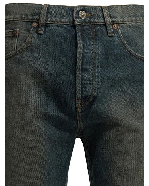 Golden Goose Deluxe Brand Gray "Journey" Straight-Leg Jeans for men
