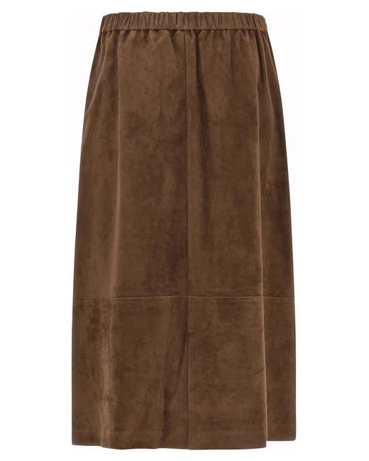 Max Mara Brown Max Mara 'S 'Smmgazza' Skirt