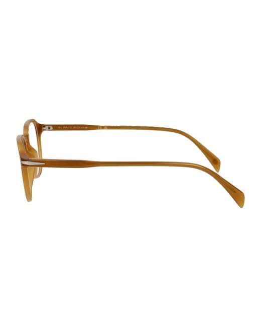 David Beckham Brown Acetate Glasses for men