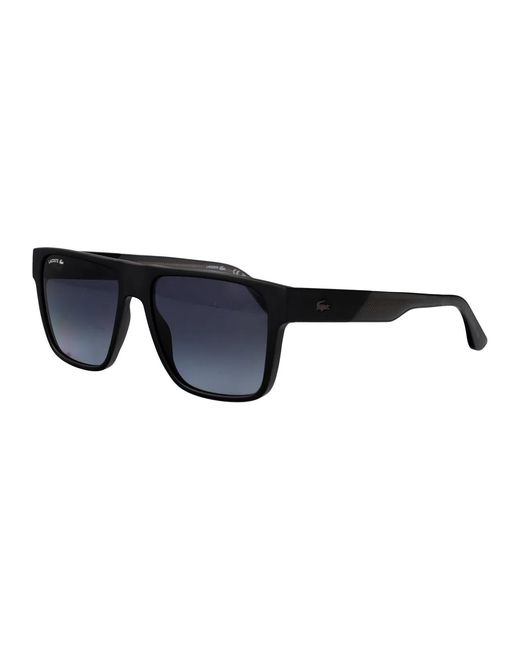 Lacoste Blue Matte Injected Sunglasses for men