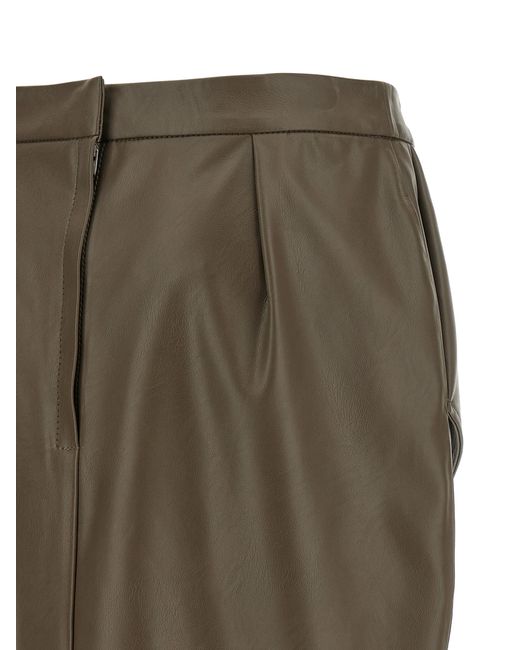 Stella McCartney Green High Waist Skirt