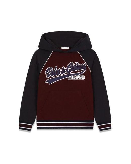 Dolce & Gabbana Red Dolce & Gabbana Hoodie
