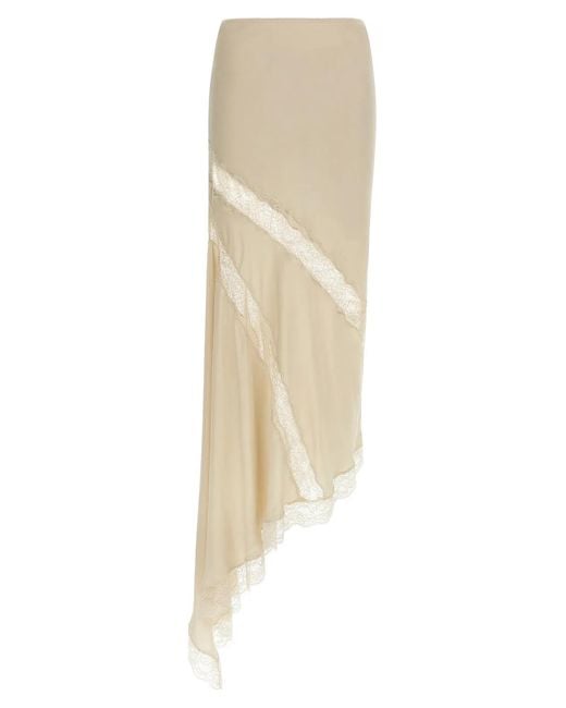 ANDAMANE Natural 'Rosetta' Skirt