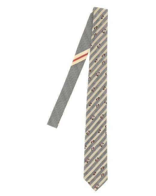 Dries Van Noten White '102' Tie for men