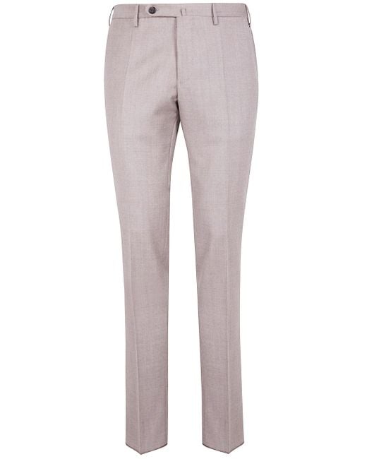Incotex Gray "Chino Slim Fit" Trousers for men