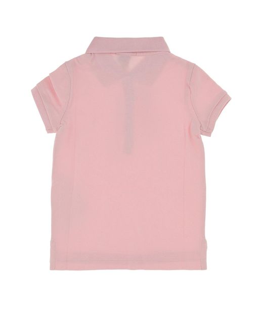Polo Ralph Lauren Pink Ss Polo Shir Tops Knit
