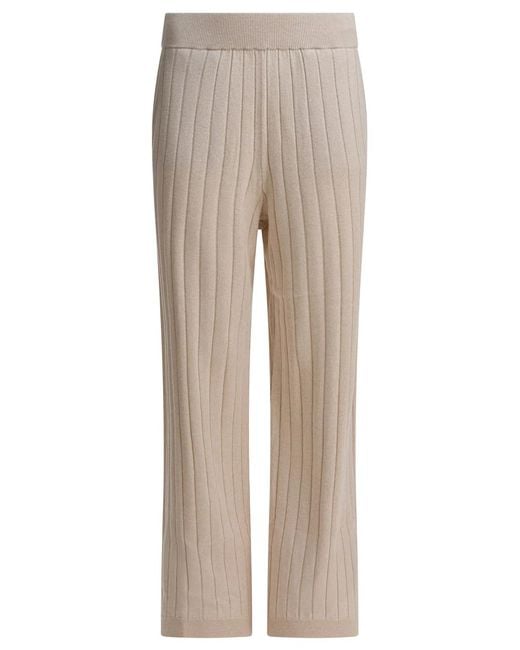 Brunello Cucinelli Natural Cashmere Pants