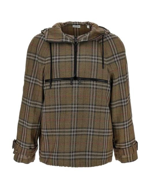 Burberry Green Multilayer Shirt for men