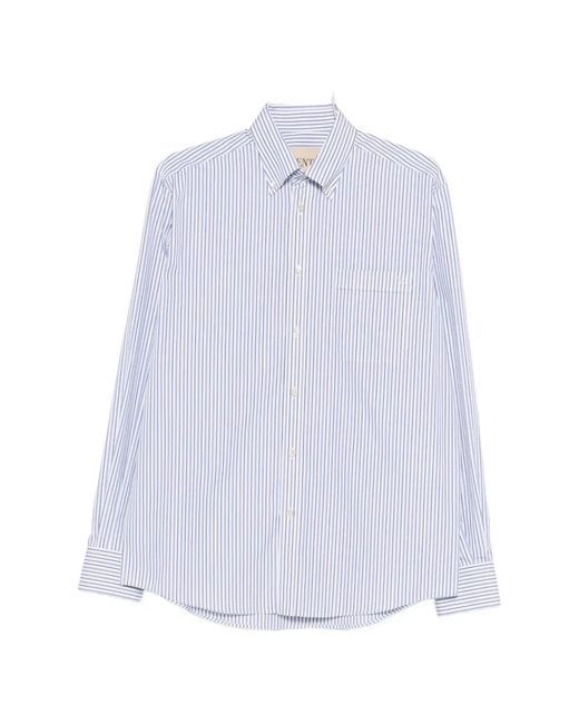 Valentino White Ivory Shirt With And Stripes for men