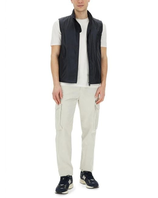 Aspesi White Cotton Pants for men