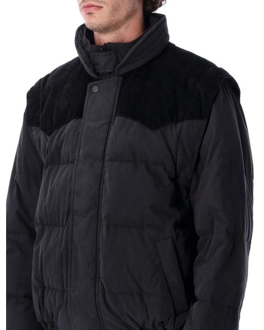 Isabel Marant Blue Down Jacket Dowson for men