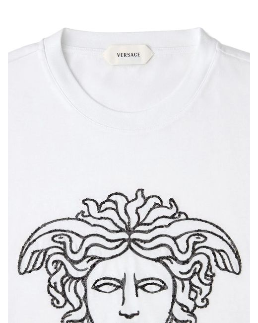 Versace White Tshirt for men