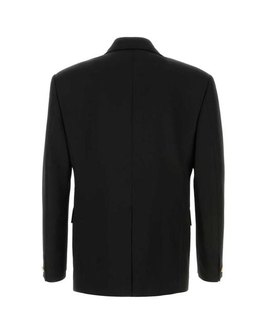 Versace Black Formal Blazers for men