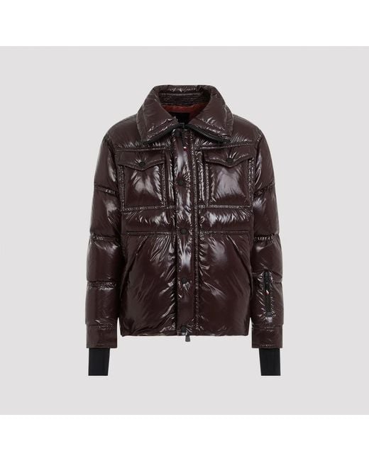 Moncler Black Tecka Short Down Jacket for men