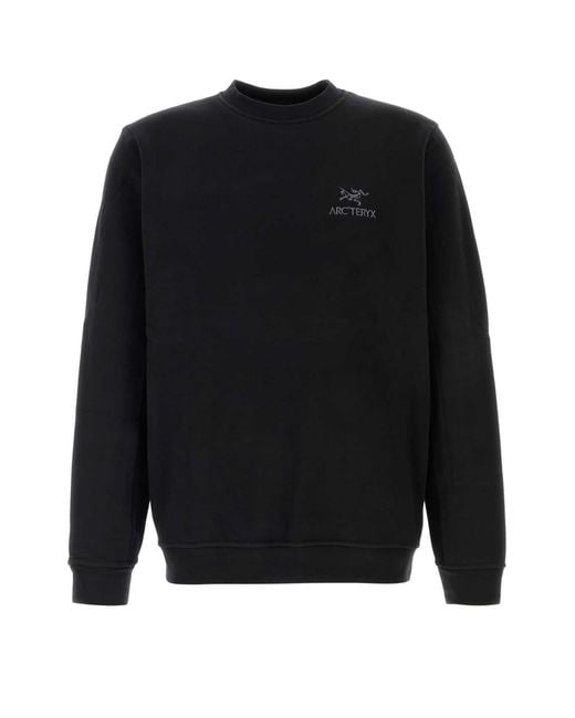 Arc'teryx Black Emblem Fleece Crew M for men
