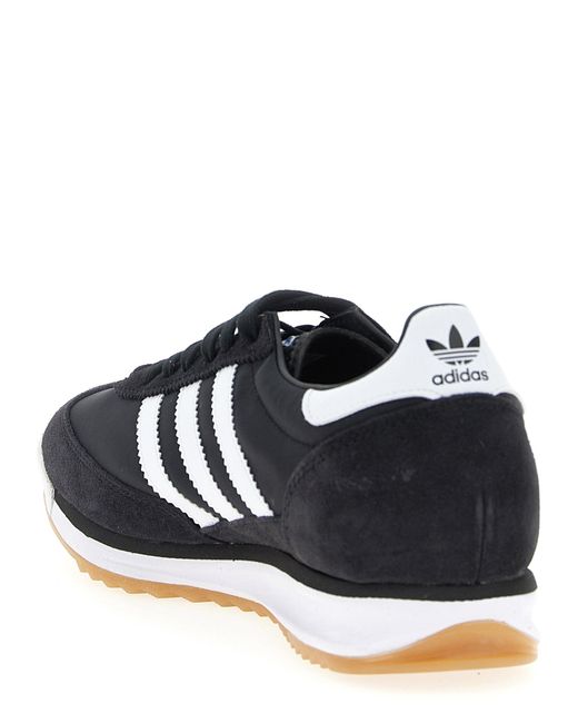 Adidas Originals Black 'Sl 72 Rs' Sneakers for men