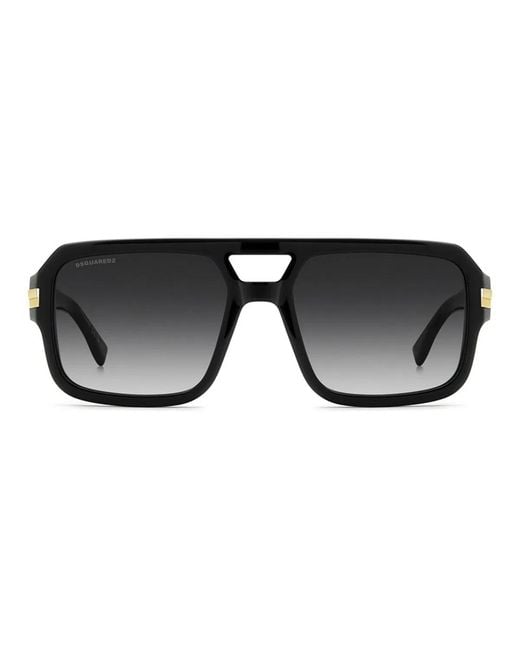 DSquared² Black D2 0197/S 807(9O) for men