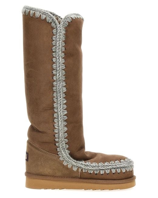 Mou Brown 'Eskimo 40' Ankle Boots