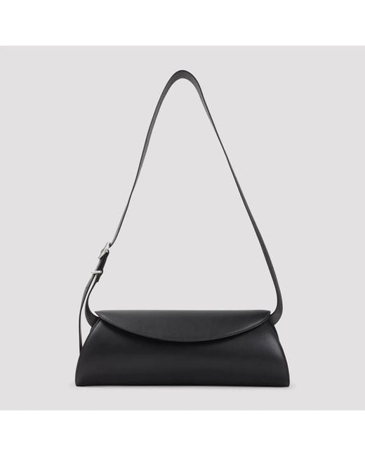 Jil Sander Black Cannolo Shoulder Bag for men