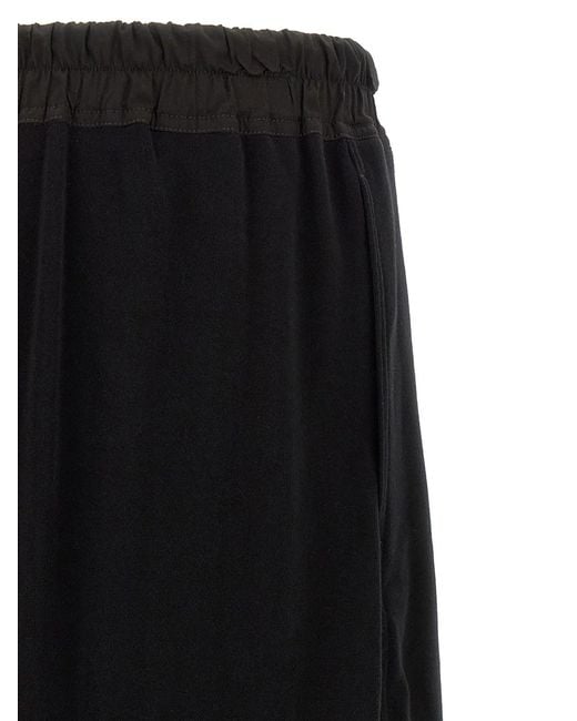 Rick Owens Black 'Boxers' Bermuda Shorts for men